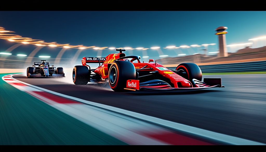 au grand prix de bahreïn, charles leclerc signe le meilleur temps de la deuxième séance d’essais libres, après avoir été devancé par max verstappen.