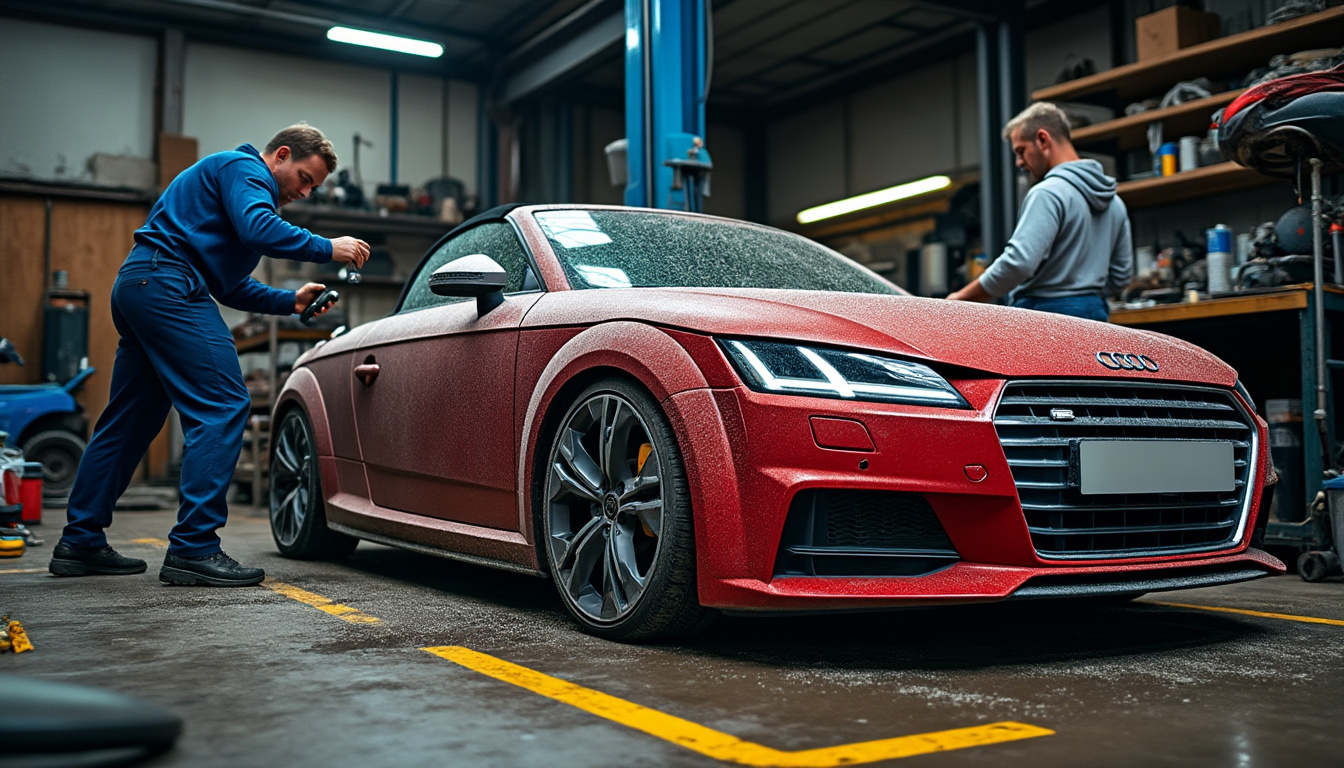 dans la saison 2 de flipping bangers : voitures à tout prix, les experts relèvent le défi de retaper une audi tt sans dépasser leur budget.