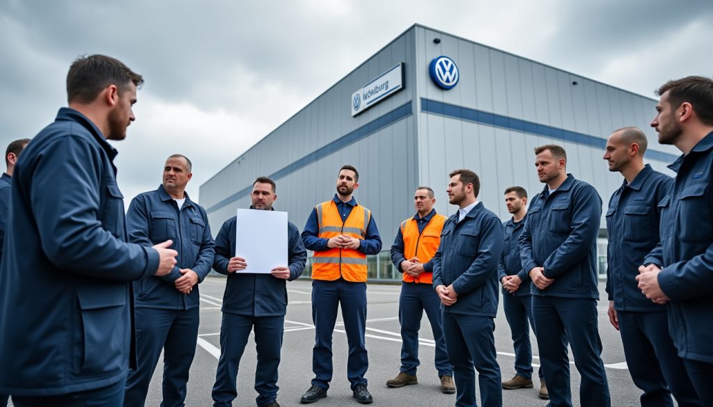 après la rupture des accords sociaux chez volkswagen, ig metall menace d’engager un bras de fer majeur avec le constructeur allemand.